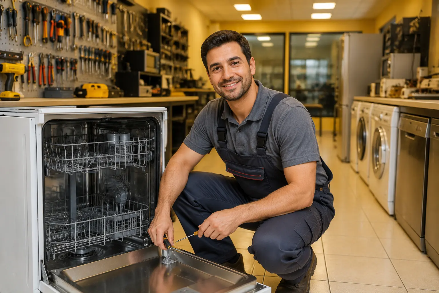 Elazığ Samsung bulaşık makinesi tamiri ustası İbrahim Usta — Sivrice ve Ağın bulaşık makinesi uzmanı